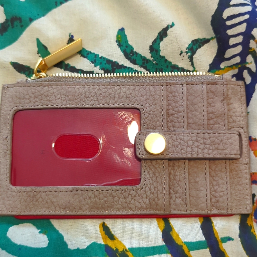 Thin leather wallet from Hammitt